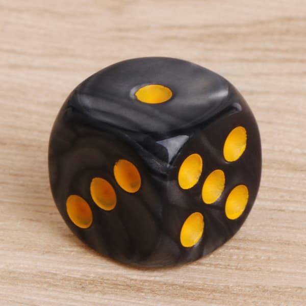 10 stk./sæt Akryl Polyhedral Terninger Til TRPG Brætspil Pink