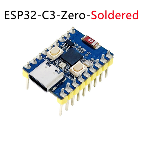 ESP32 C3 Zero Mini Development Board ESP32 C3FN4 för nybörjare, skapare och ingenjörer Kompakt och bärbar null - Zero Soldered