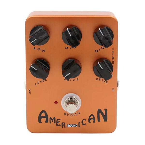 Gitarr Simulerar Distortion Ljudbox Effektpedal med Modern Tonflexibilitet