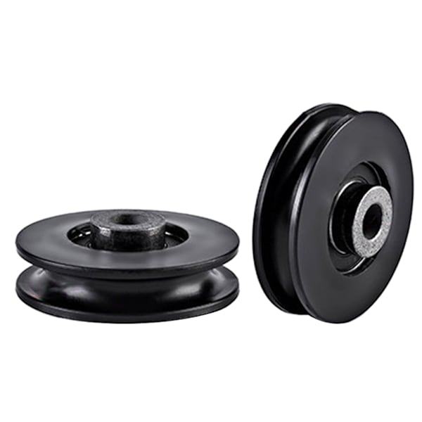Nylon-laakerirulla, pyöreä musta pyöräkaapeli kuntosalilaitteiden osat Diameter 110mm