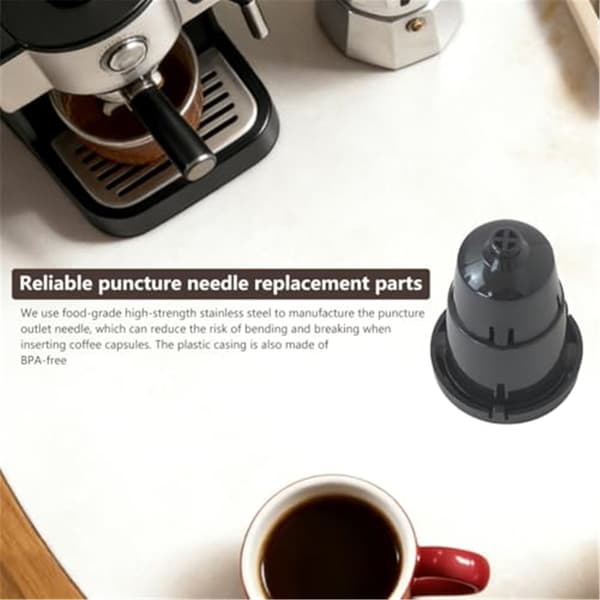 Premium kaffefilterholder i plast, reservedel til kaffemaskin