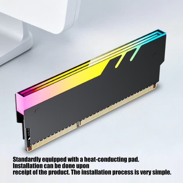 Computermindekølere Køleplade til DDR5 DDR4 DDR3 DDR2 5V 3Pin ARGB Design