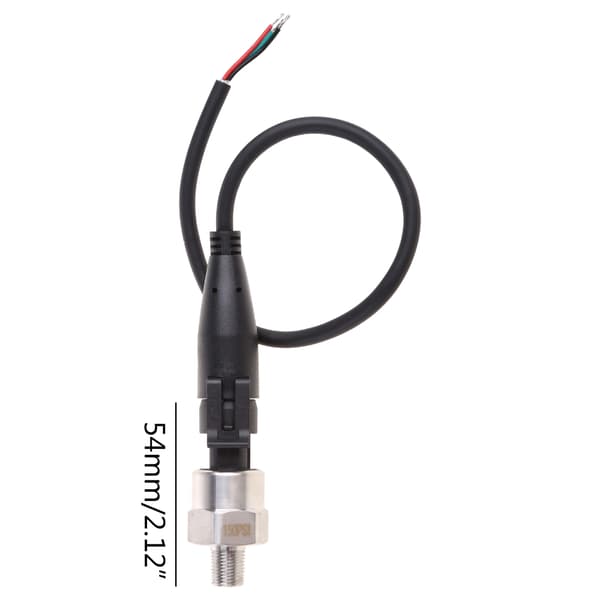 Tryktransmitter Sensor 0,5-4,5V 1/8\" NPT 150PSI Transmitter Vand Gas Brændstof