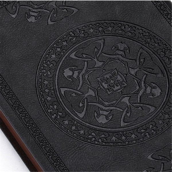Vintage läder anteckningsblock Travel Journal Bsuiness anteckningsbok dagbok för vuxna presenter Grey