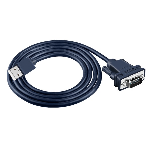 JH-LINK USB til DB9 RS232 mannlig seriell datakabeladapter for Windows 7 8 10 XP