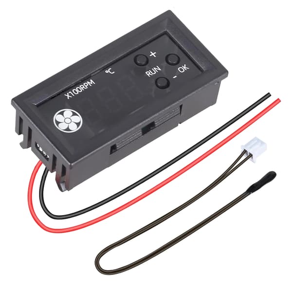 12V PWM 4-leder Viftehastighetskontrollmodul Støyreduksjon Lav Kontroller