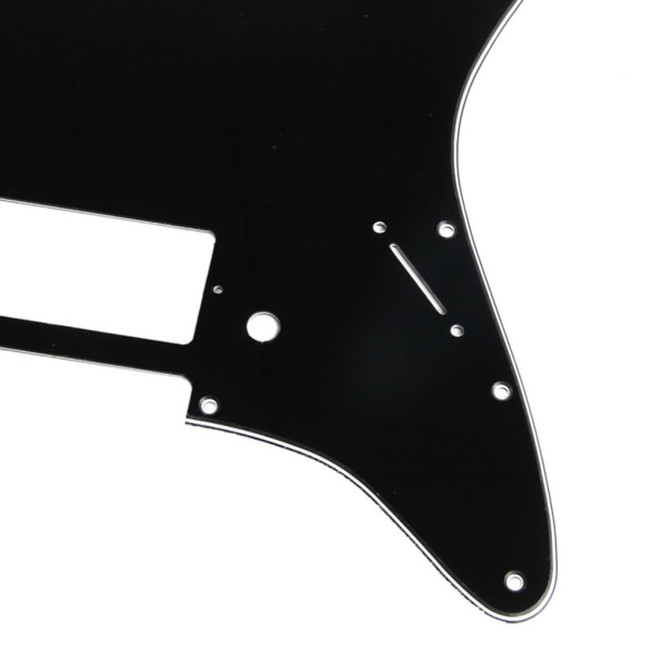 3 Ply Black Guitar Pickguard För Fender HS Single Strat Humbucker