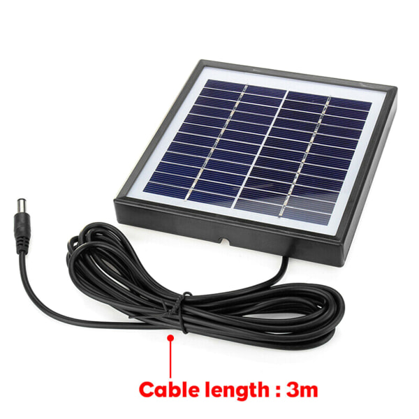 Solpanel Utomhus 5W 12V Bärbar Solar Laddare Ruta Klättring Snabbladdare Polysilikon Tablet Solar Generator Resa