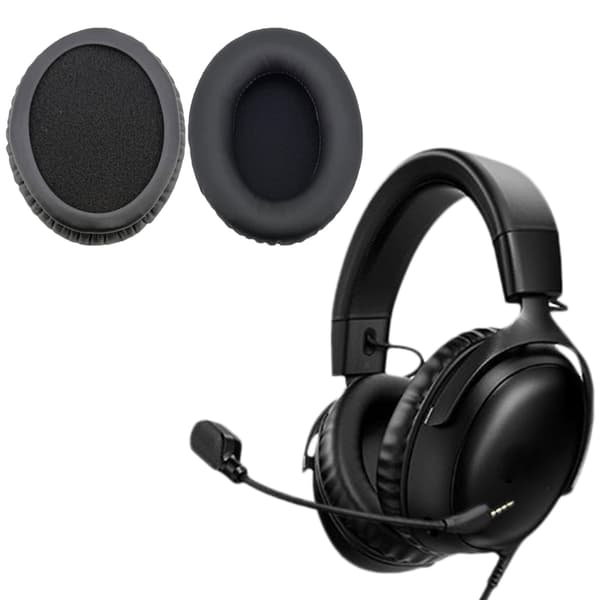 Spelheadset Öronkuddar Andningsbara för Cloud III Cloud 3 Hörlurar