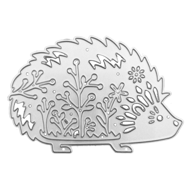 Tecknad Hedgehog Metallskärning Dies Handgjorda hantverk DIY Scrapbooking Präglingstillbehör för barn Barn Flickor Pojkar