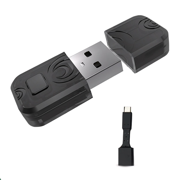 USB -adapter Bluetooth-kompatibel sändare För Bluetooth-kompatibla headset Mottagare Hörlursdongel