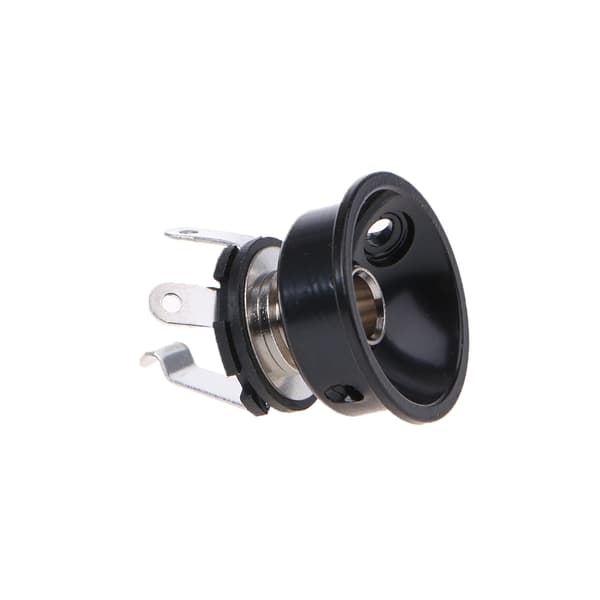 Electrosocket Jack Plate og Socket Assembly for Telecaster Gear Elektrisk Gitar