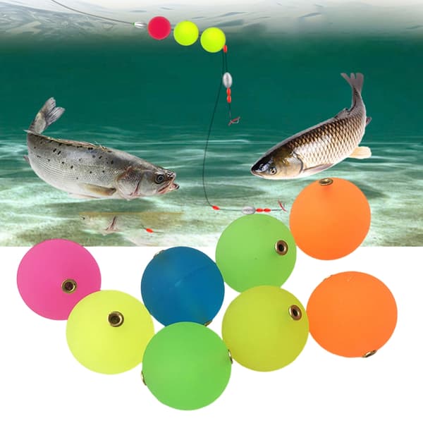 Fiskeflöte Bobbers Flytkraft Bollar 25mm Flytkraft Skum Flytande Bollar