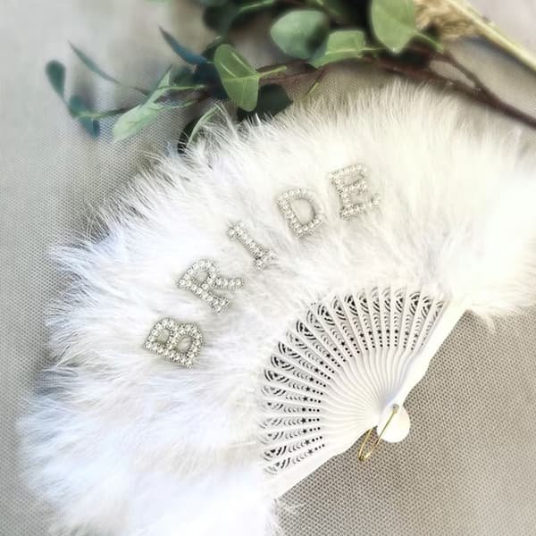 Elegante hjerteformede solbriller Bryllupssløyfe Sløyfe for brude dusj