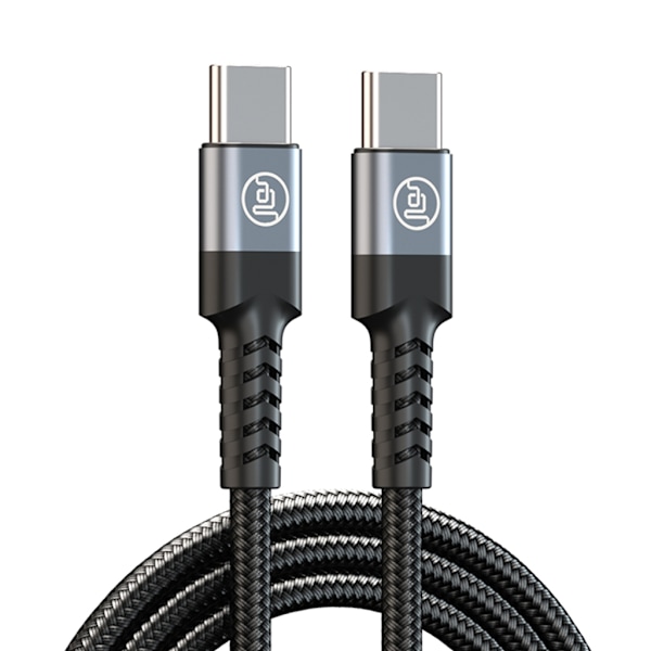 USB C till USB C-kabel Snabbladdning 60W PD Typ C-laddarsladd Flätad USB C-laddkabelkabel för telefon surfplattor Bärbar dator