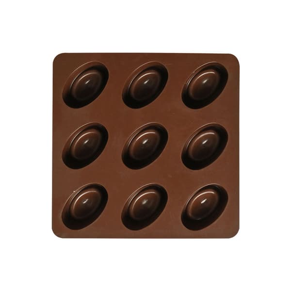 9 Hulrum Silikone Lykke Ingot Form Bage Chokoladeforme Lys Aromaforme