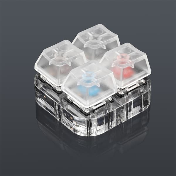 MX Switches Keyboard Tester Kit Klare Keycaps Sampler PCB Mekanisk