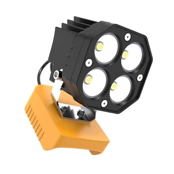 6000LM 40W LED-arbejdslys til 18V 20V batteri vandafvisende