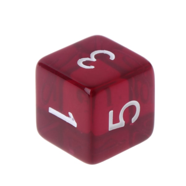 7 stk./sæt Polyhedral Multi Sided Dice D4-D20 Dungeons&Dragon D&D RPG Poly Game Burgundy