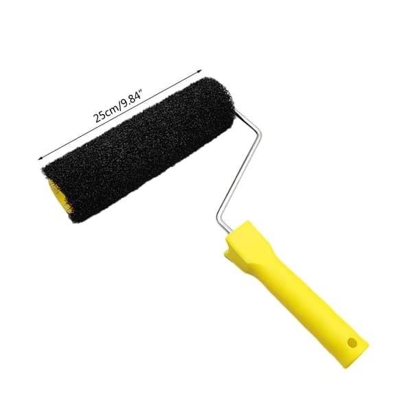 Praktisk 25 cm Rollerborste Specialroller för Spackel lämplig för DIY-målning