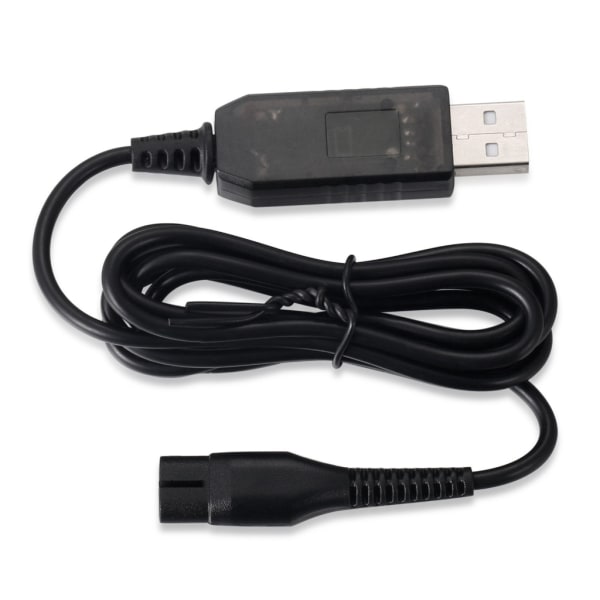 USB rakapparat laddarkabel 1M för QP2520 QP2521 QP2620 Series A00390 S301 310 elektriska rakapparater Laddningssladd
