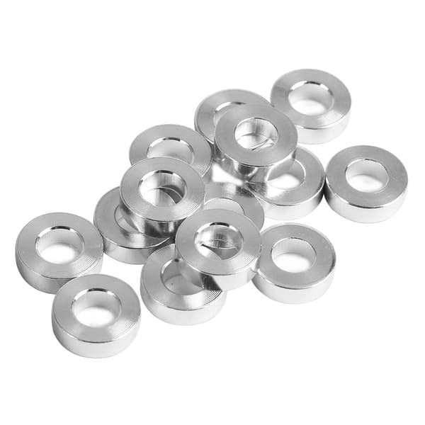 10 stk. 3D-printer Sølv Flat Skive Erstatning Aluminium Flat Skive Spacer