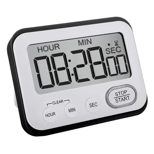 Tæller op/ned timer bord magnetisk timer til kontor køkken digital timer