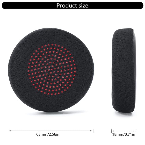 Elastiske ørepuder perfekte til BlackWire 7225 5200 5210 5200 headsets