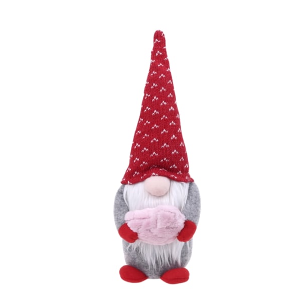 Ystävänpäivä Tomte Gnome -koristeet Ruotsalaiset Gnome Pehmonuket Käsintehdyt Gnome