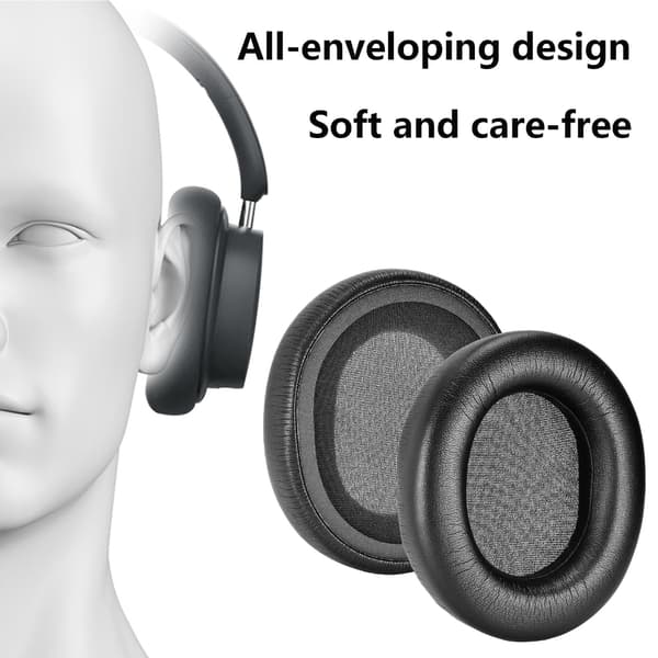 1 par gaming hodetelefon øreputer for MDR-7506 MDRV6 MDRV7 øreputer