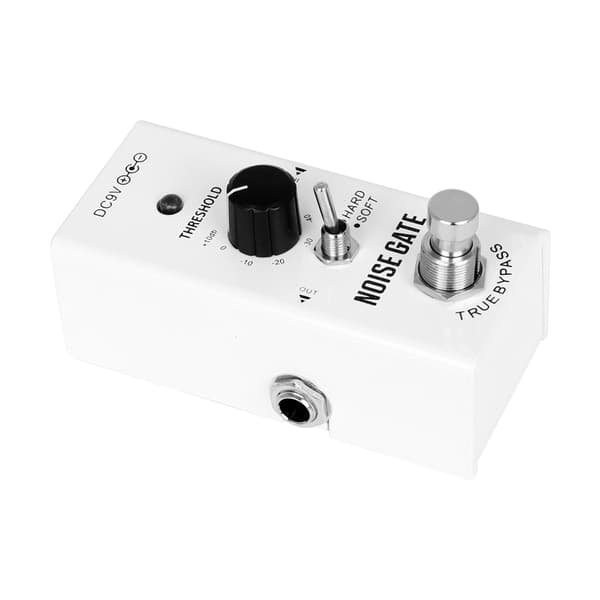 Effektpedal Aluminiumlegering Noise Gate Elektrisk Gitarpedal Støyundertrykker