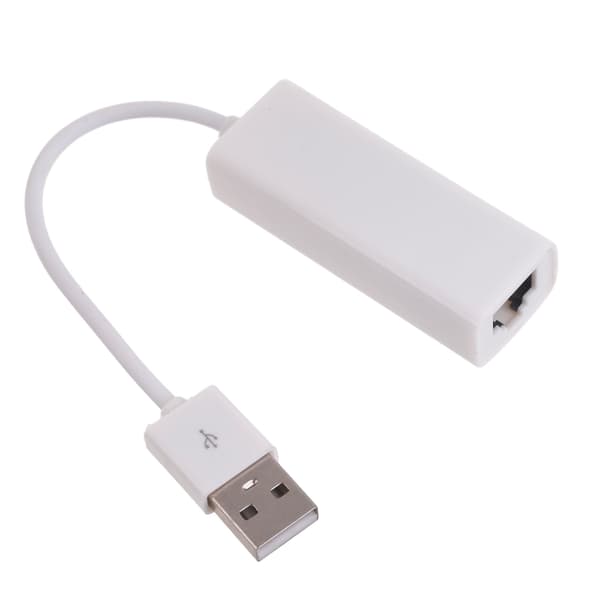 Eksternt USB-kablet netværkskort USB2.0 til RJ45-konverter Ethernet-adapter