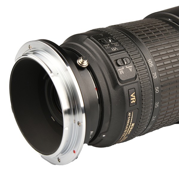 Adapterring för AI-GFX objektivfäste för Nikon AI-objektiv till kamera för Fuji GFX-serien