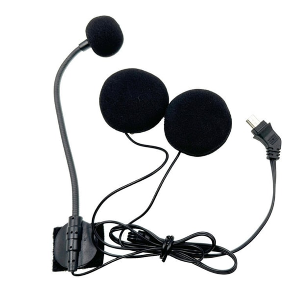 Vindtät och brusreducerande halvhjälmar Headset-högtalare med lyssningsfunktion Förbättrad halvhjälmar intercom-system