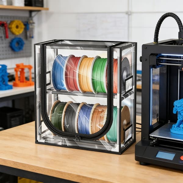 Effektivt 3D-printer rullestativ med synlig top og stærk struktur