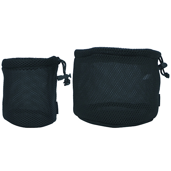 Nylon Net Drawstring Taske Udendørs Camping Bestik Organizers Opbevaringspose Large and Small