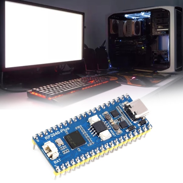 RP2040 Plus MCU-kort med förlödd header DualCore-processor 4MB Flash Onboards DCDC-chip TPS63000 Hög effektivitet