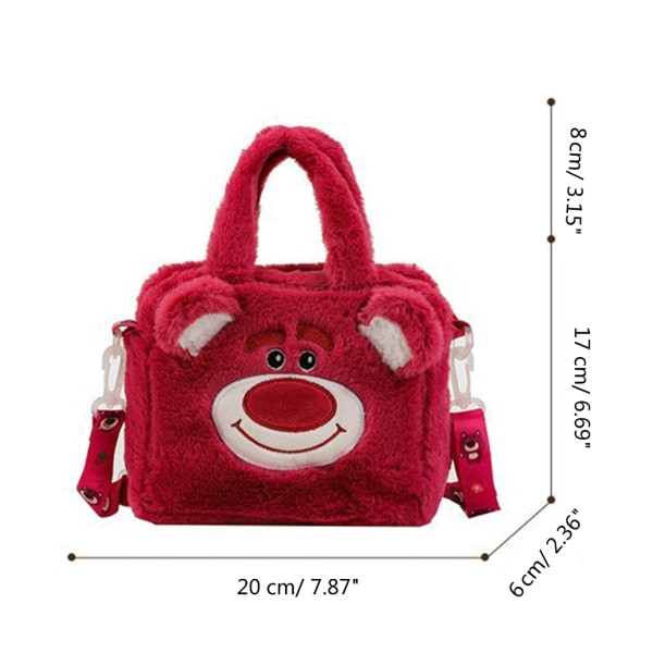2023 Casual Handväska Mode Crossbody Väskor Axelväska Tecknad Trendig Väska Yellow
