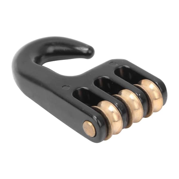 Stærk 3-rulle hjul windsurf rigging pulley krog til windsurfing hardware