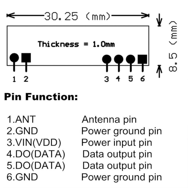 Trådlös sändarmottagare 433Mhz RF Trådlös sändarmodul och mottagarekit Trådlös för Arduino Raspberry Pi WL gör-det-själv-kit