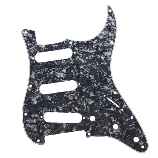 Retro-St Elektrisk Guitar Pick Guard Scratch Plate Musikinstrument Tilbehør Abalone shell
