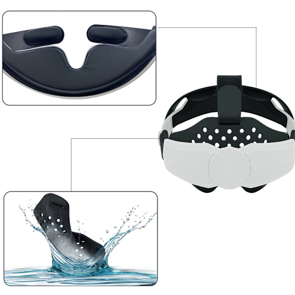 Justerbart huvudband för Meta Quest 3 VR-headset Elite Strap-tillbehör