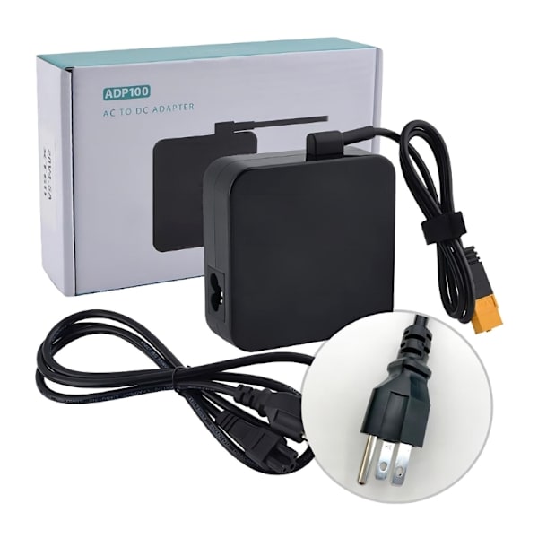 Pålitelig ADP100 XT60 utgangsadapter 20V 5A 100W Høyeffektlading for fjernstyrt batteribalansert lader