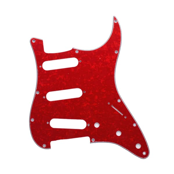 Gitar Scratch Plate Pick Guards for US/Mexico Made Modern Style Gitardeler Black