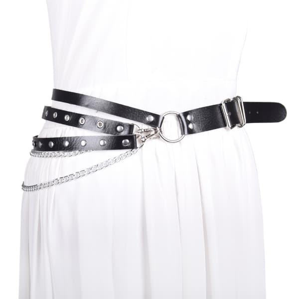 Moderne Design Metallpyntet Belte Unisex Mote Tilbehør For Menn Og Kvinner