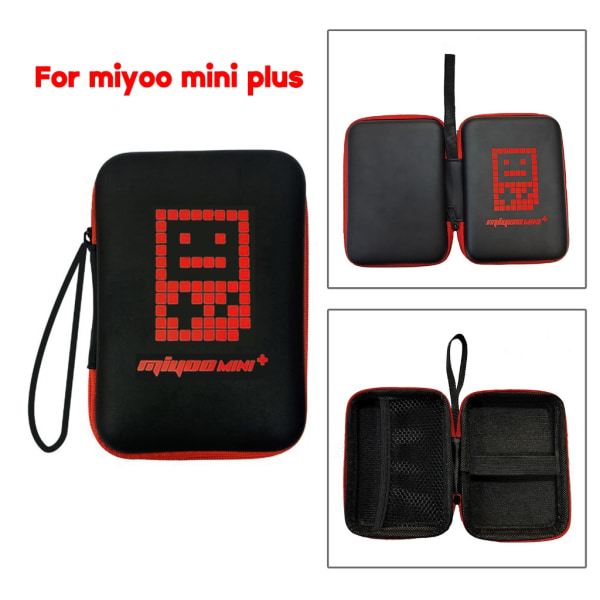 EVA case Lämplig för MiyooMini Plus Handhelds Spelkonsol Bärbar Anti-Fall Vattentät Dammtät Dropproof