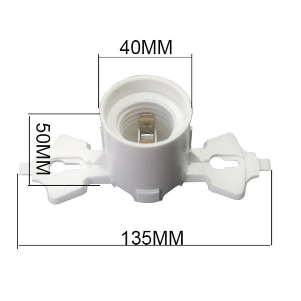 E27 takfläkt med LED-ljus 5-blads modern lampa 5,79 tum fläktlampa Justerbar hastighet med E27 lamphuvud AC85V-265V