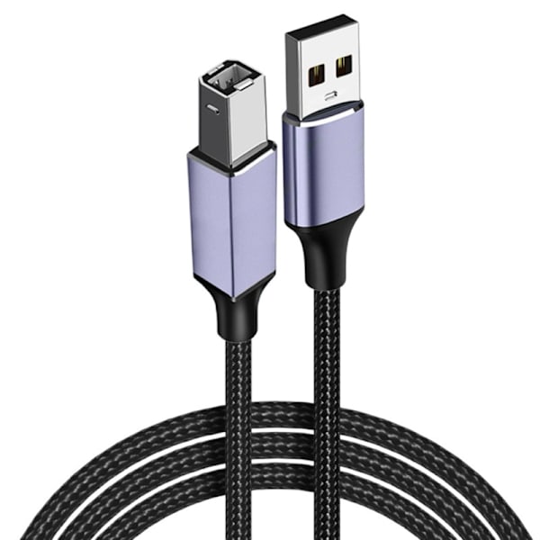 Praktisk USB 2.0 til USB B-printerkabel til printer og MIDI-controller