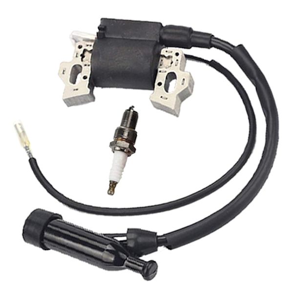 1-pack tändspole med utbyte av tändstift Kvalitetsmaterial gjord för GX340 GX390 8HP 9HP 11HP 13HP