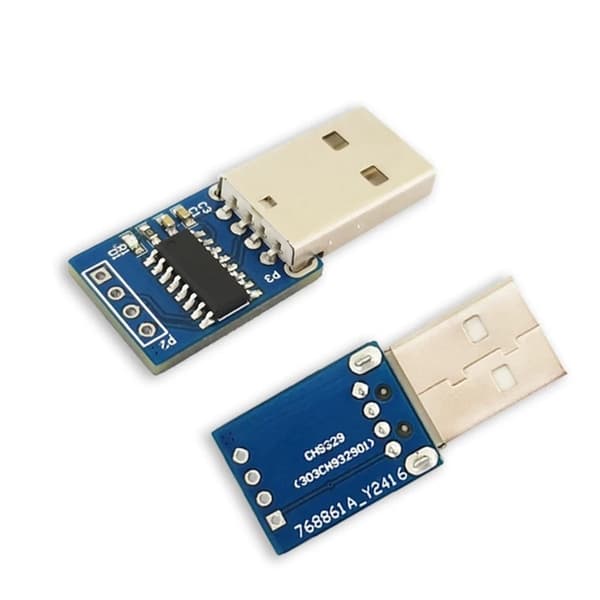CH9329 Modul Universell USB till Konverter som Stöder 3Mbps Kommunikation
